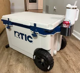 Rtic 52 qt. Wheeled Cooler Cup Holder