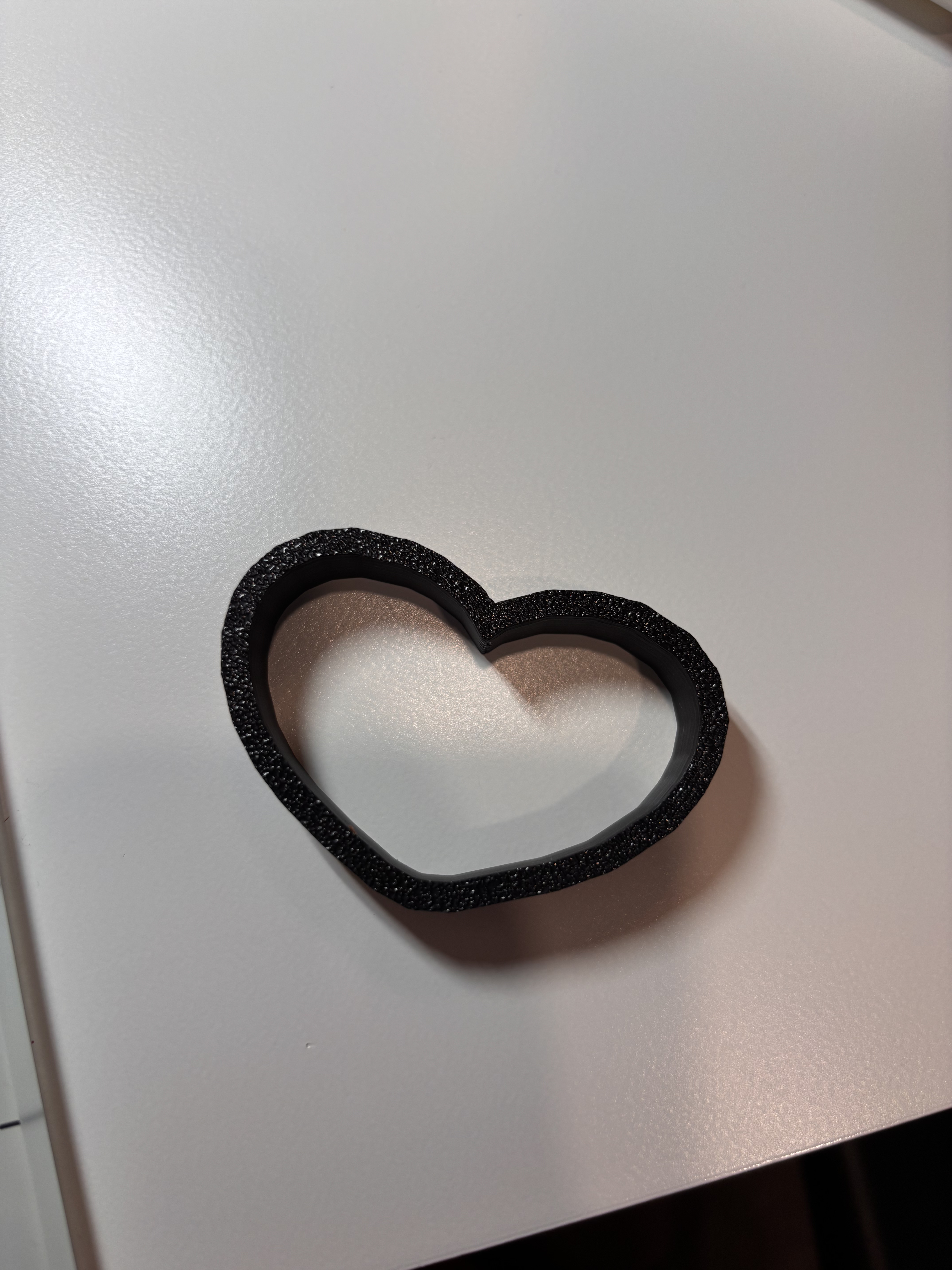 Wide Heart polymer clay cutter
