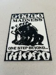 Madness - One Step Beyond poster art in 3D