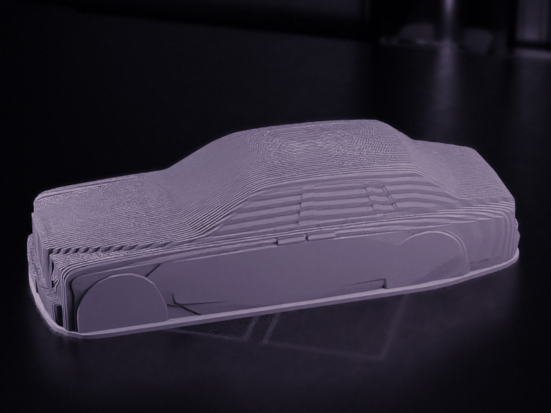 Miniatura 2 do modelo 3D Rolls-Royce Phantom - Sliced