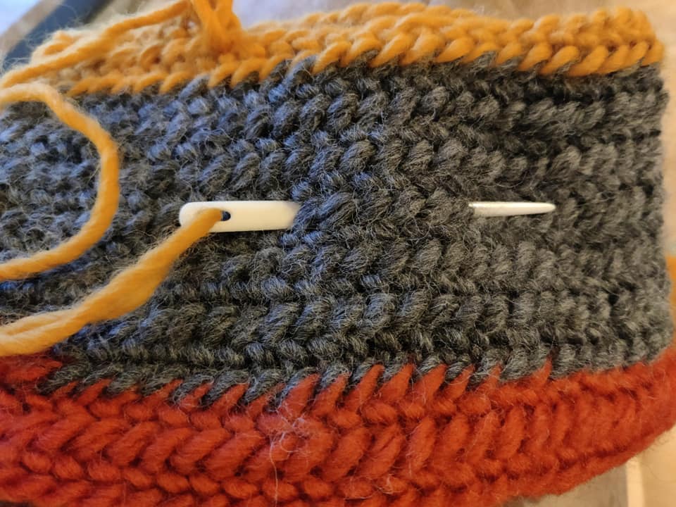 Straight  Nålebinding needle — miniatura 2