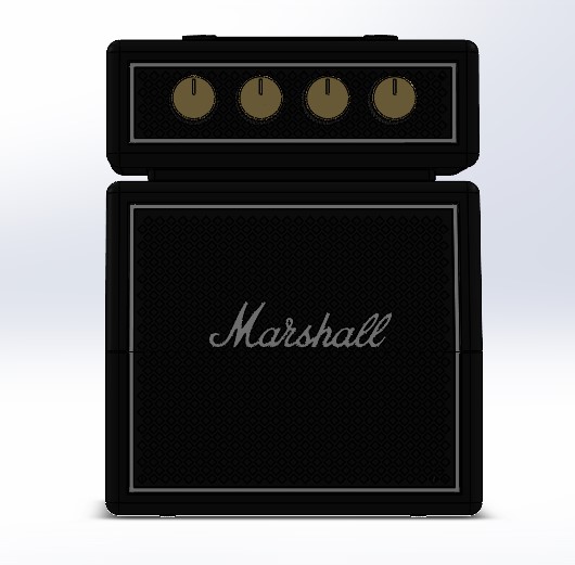 Marshall mini guitar amplifier — miniatura 4