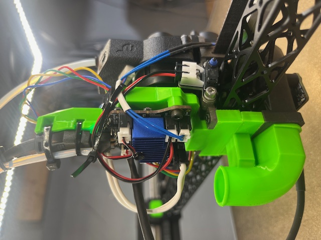 CPAP pipe connector for Ultralight with Toolboard