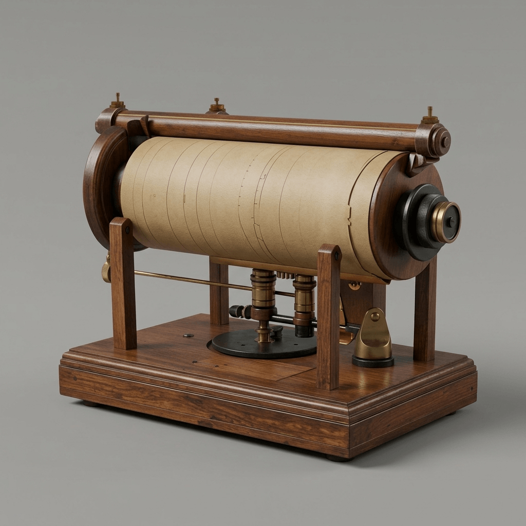 Victorian Art - Inventions - Scientific Kymograph