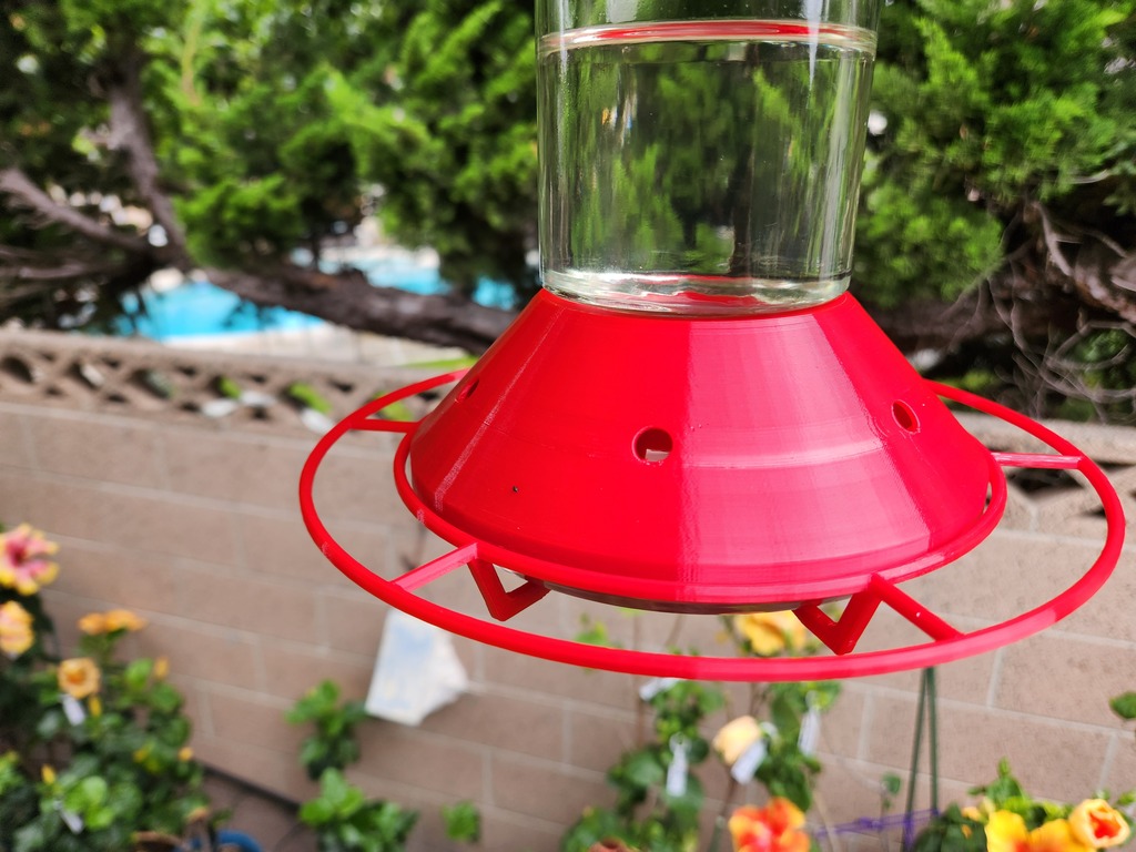 Hummingbird Feeder Parts (6 feeding ports)