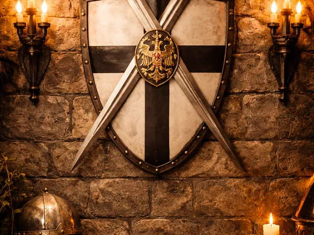 Two Bare Grunwald Swords from a Teutonic Order Knight