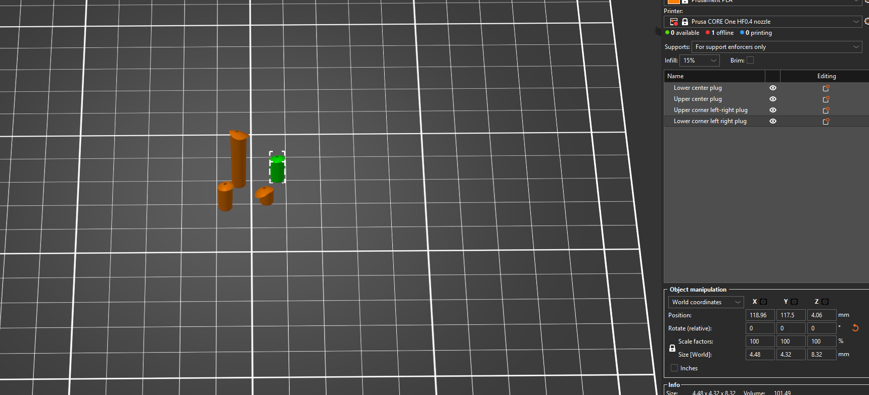 Steam controller screw pegs v1