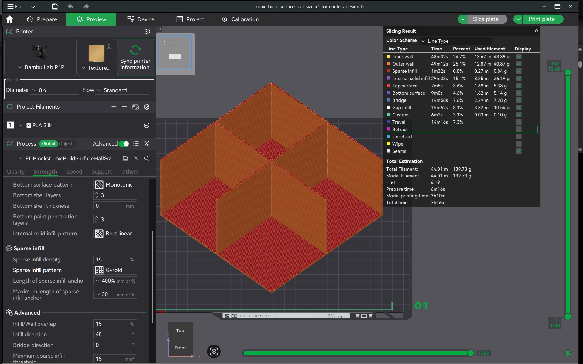 XL Cubic Build Surface + Dual-Purpose Base for Endless Design Blocks 90 Degree System — thumbnail 15