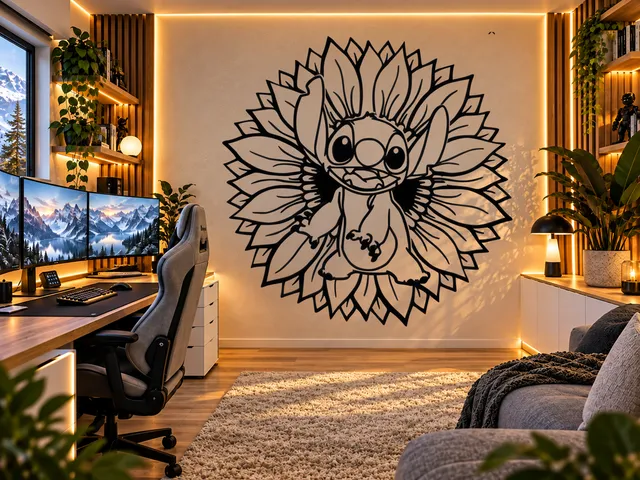 WallArt - Stitch 006