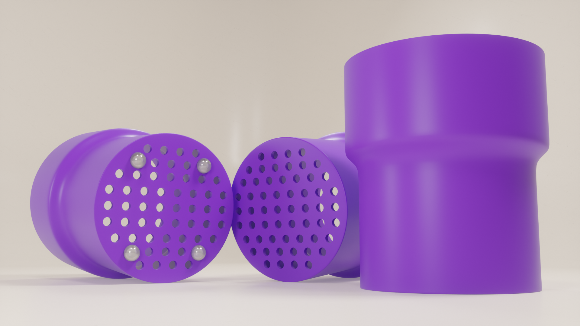 Toothbrush Cup / Holder (with Holes)