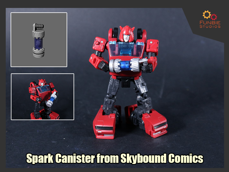 Spark Canister from Transformers Skybound Comics