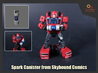 Spark Canister from Transformers Skybound Comics