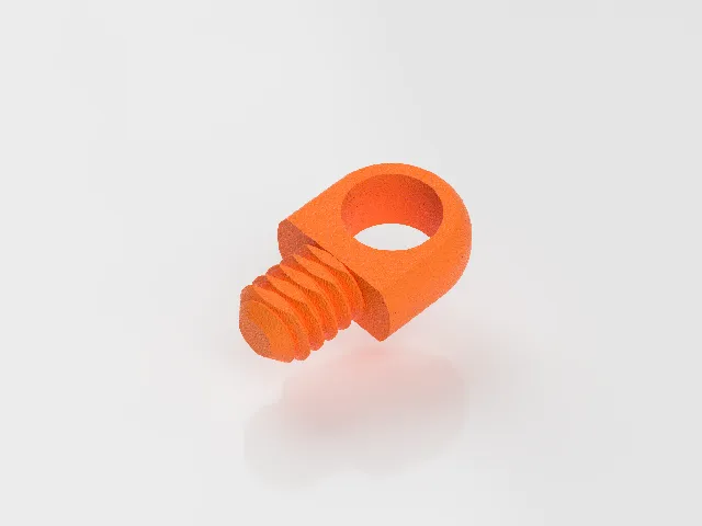 1/4"  Keychain Loop for Cradle Tripod Edition