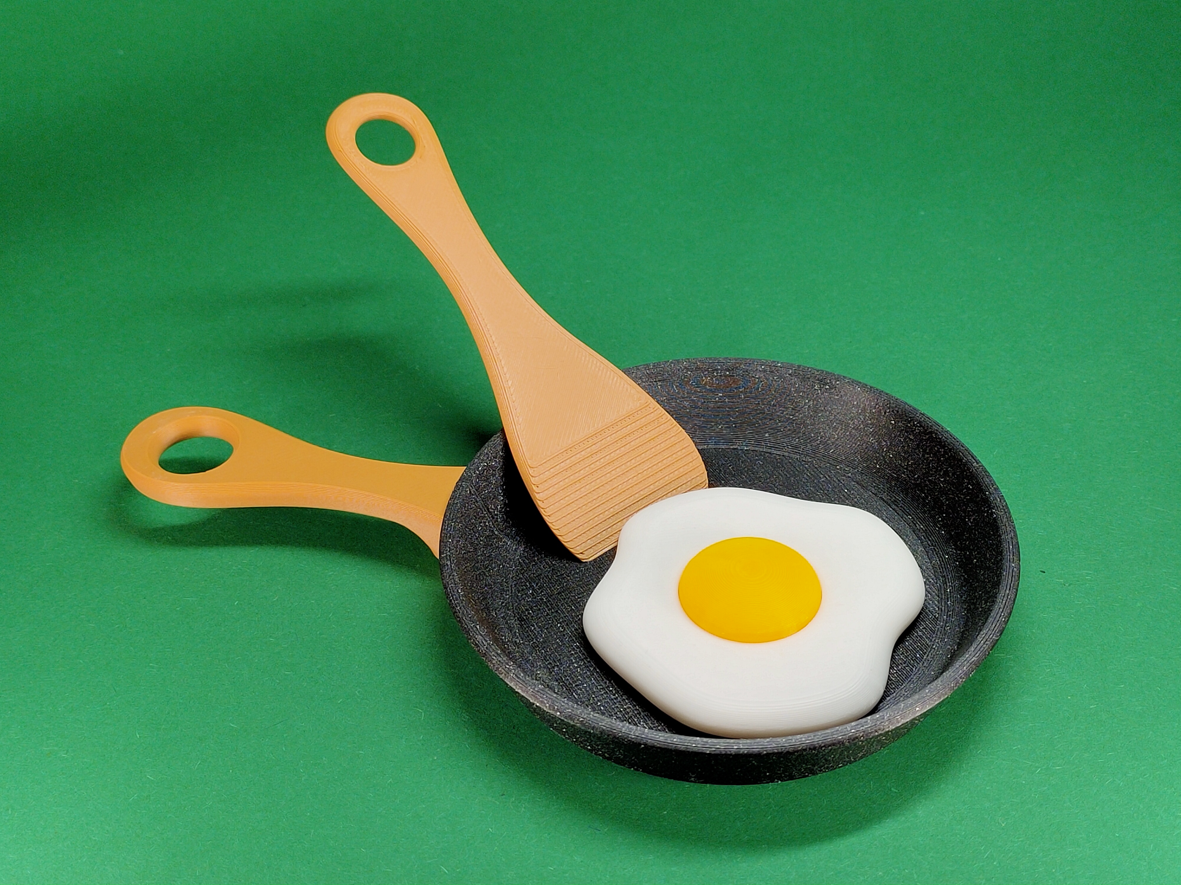 Egg in a frying pan