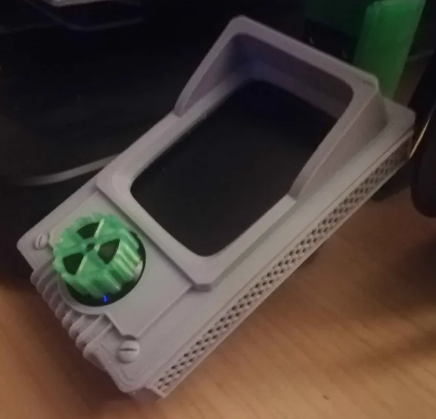 Fallout 3/NV Style Ender 3 V3 SE Control Unit Screen Cover