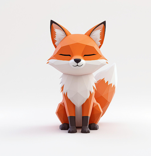 Low Poly Fox