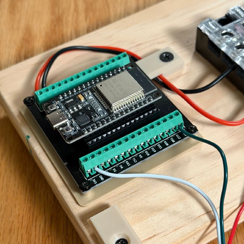 ESP32 30-Pin Terminal Adapter Mount / Breakout Holder by freejoyclub ...