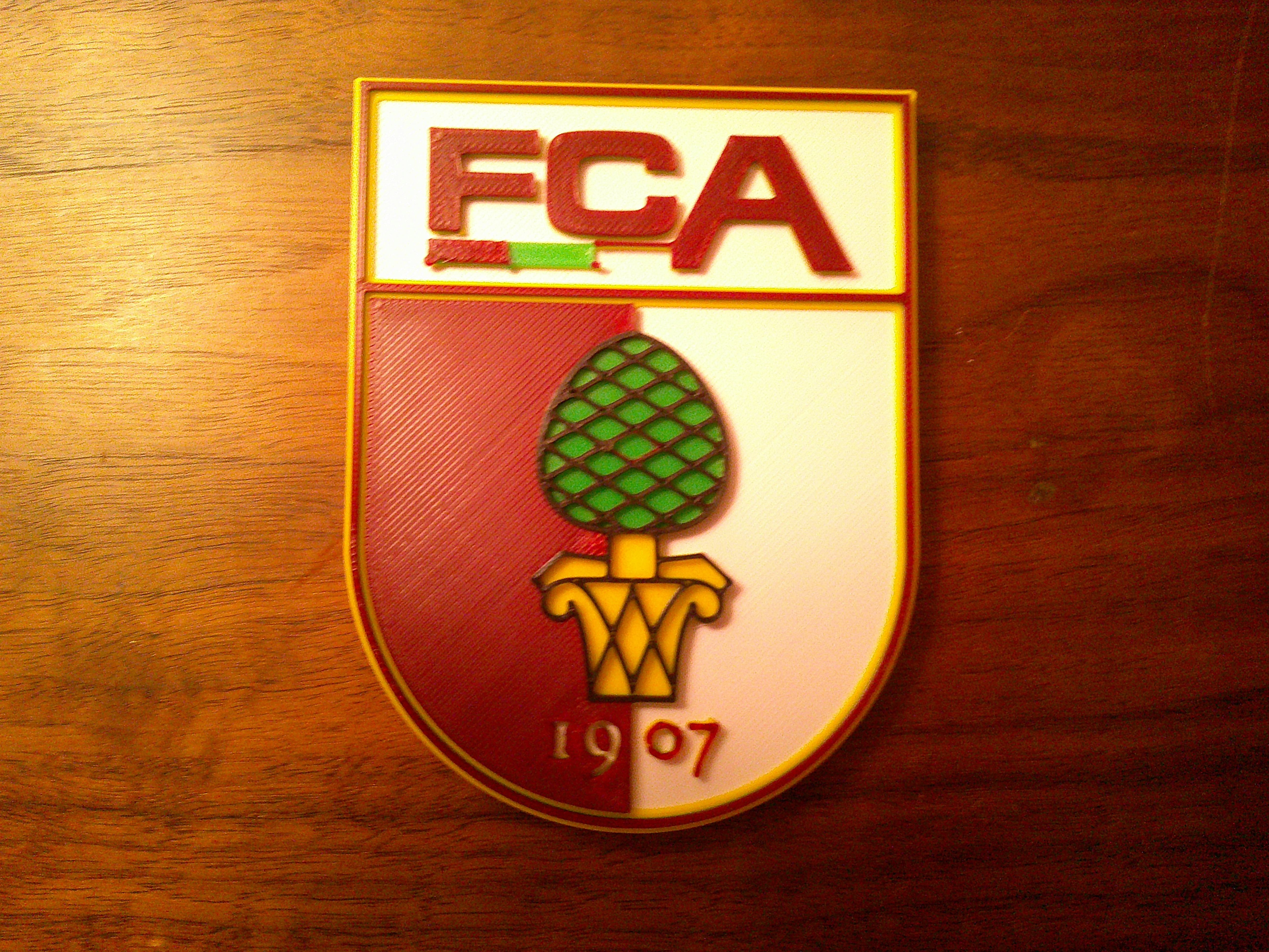 FC Augsburg Logo Coaster or Plaque