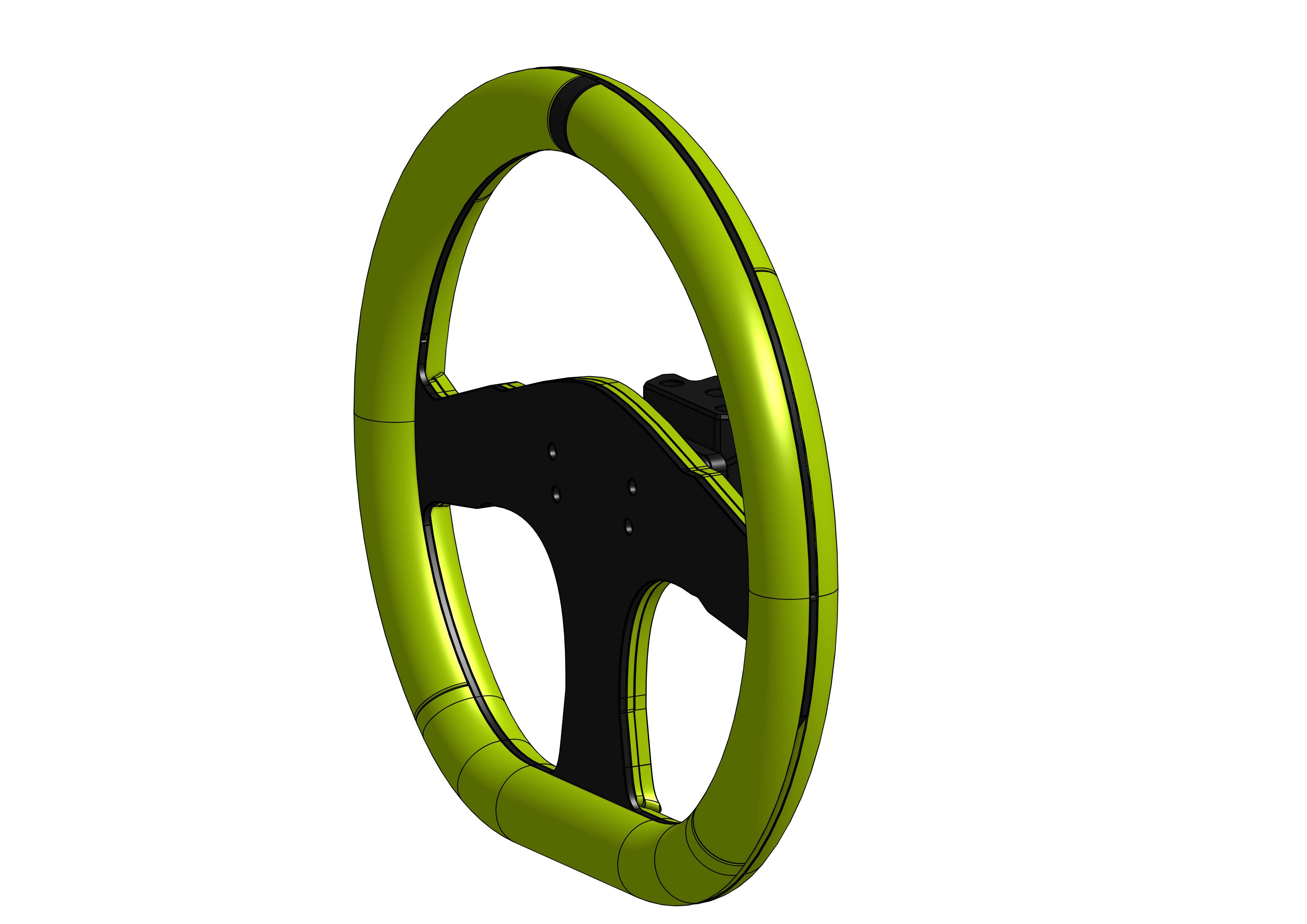Miniatura 6 do modelo 3D rally Steering Wheel