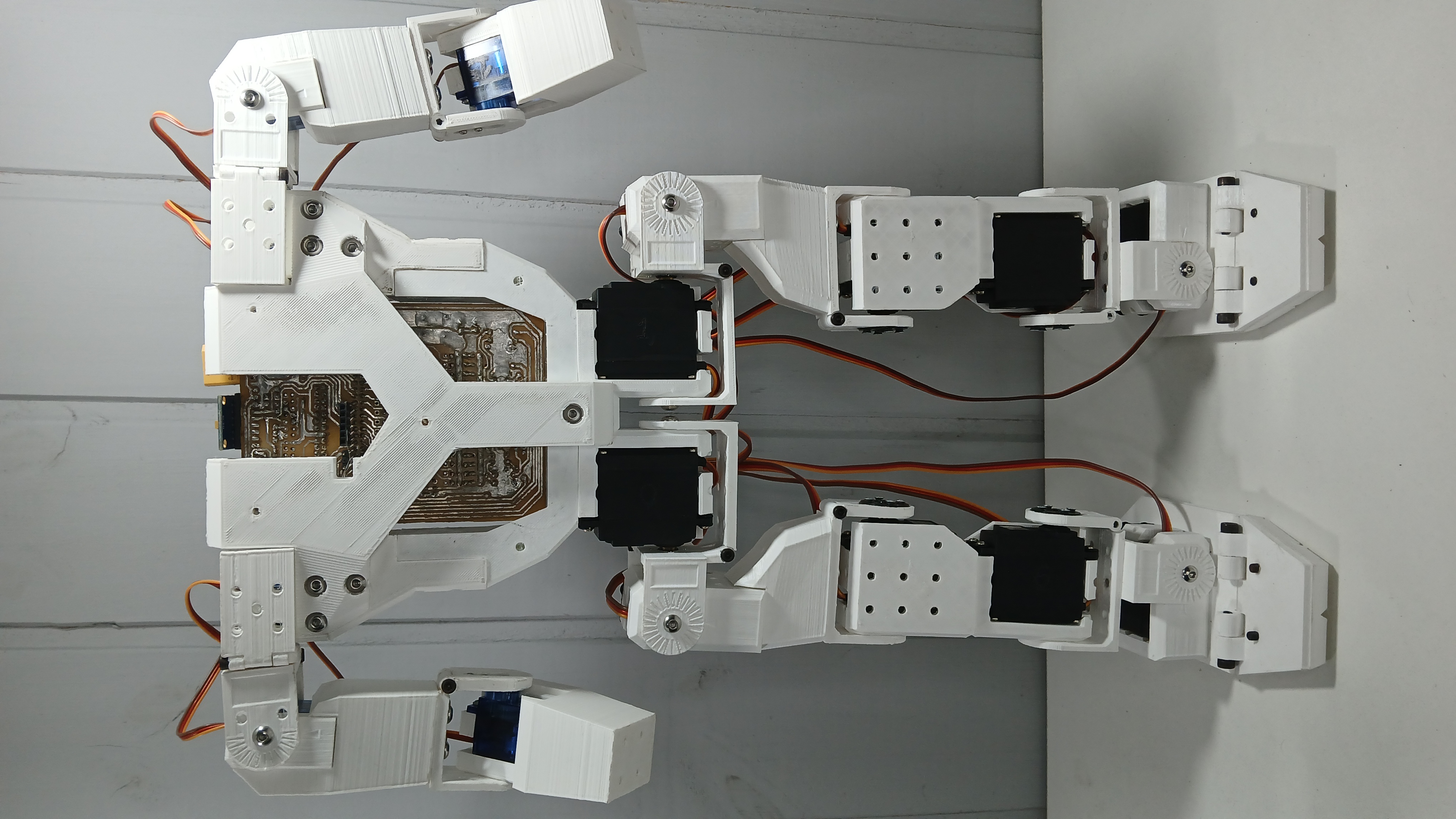 Humanoid robot structure