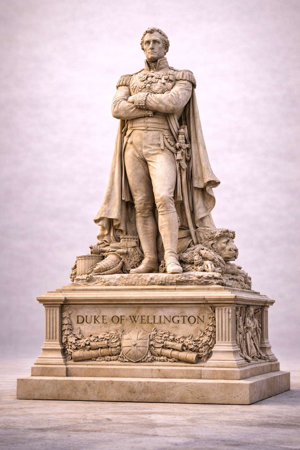 Statue of Duke of Wellington 3D model
