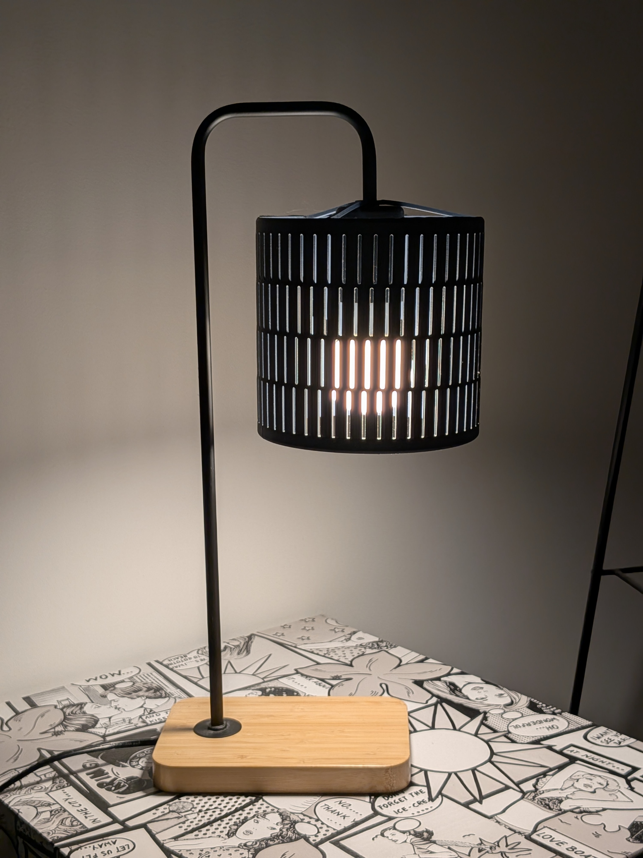 modern lampshade for industrial style lamp