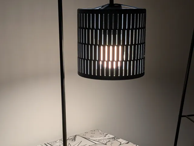 modern lampshade for industrial style lamp