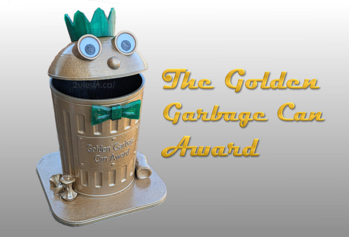 The Golden Garbage Can Award