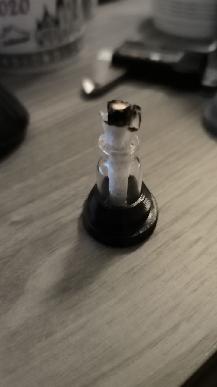 Low Cost Alcohol Burner