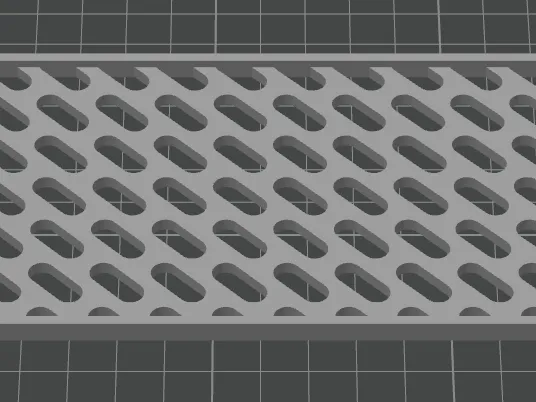 PC Case 2 x 5.25 Drive Fan Grill