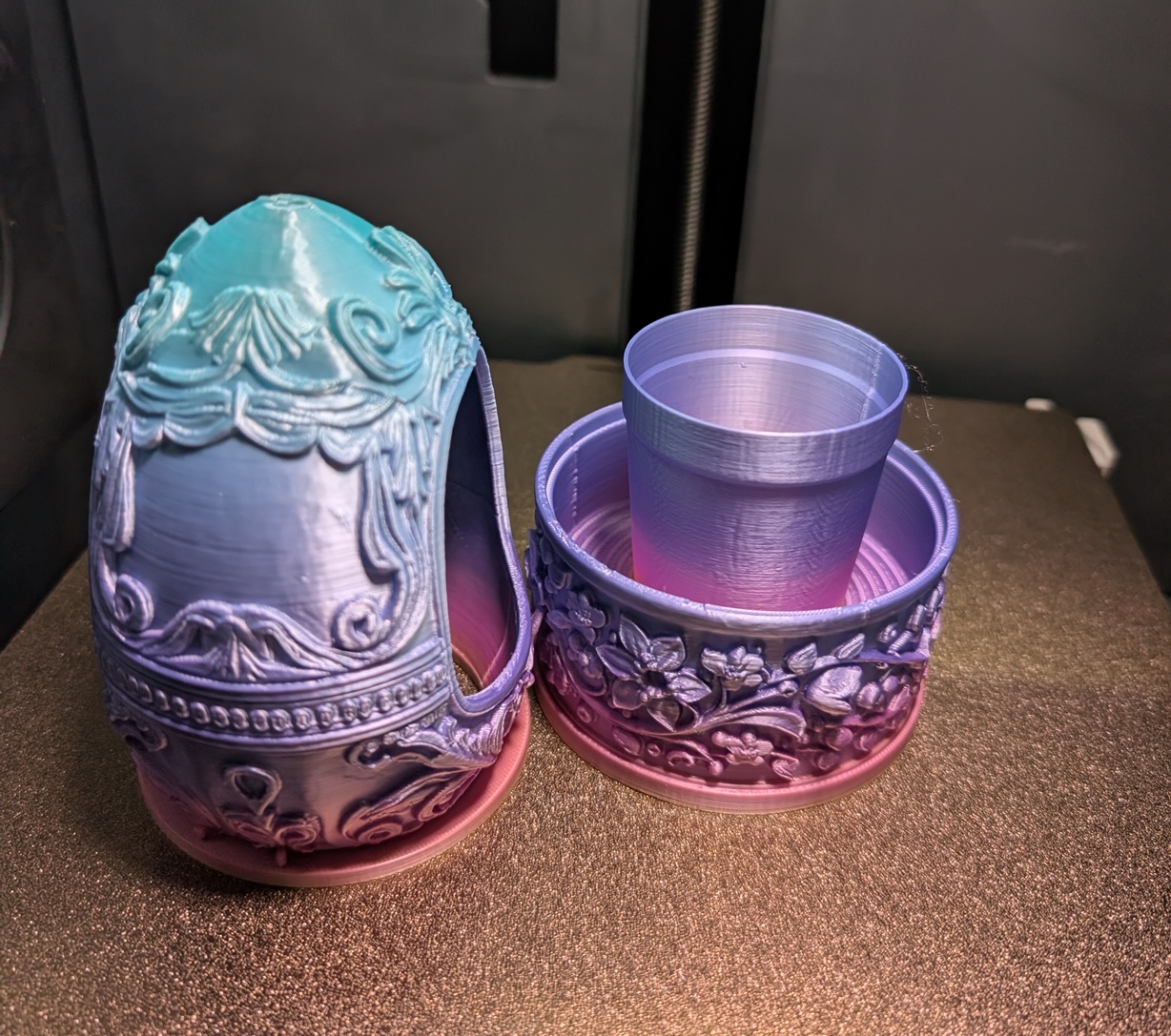 Ornate easter egg planter — miniatura 4