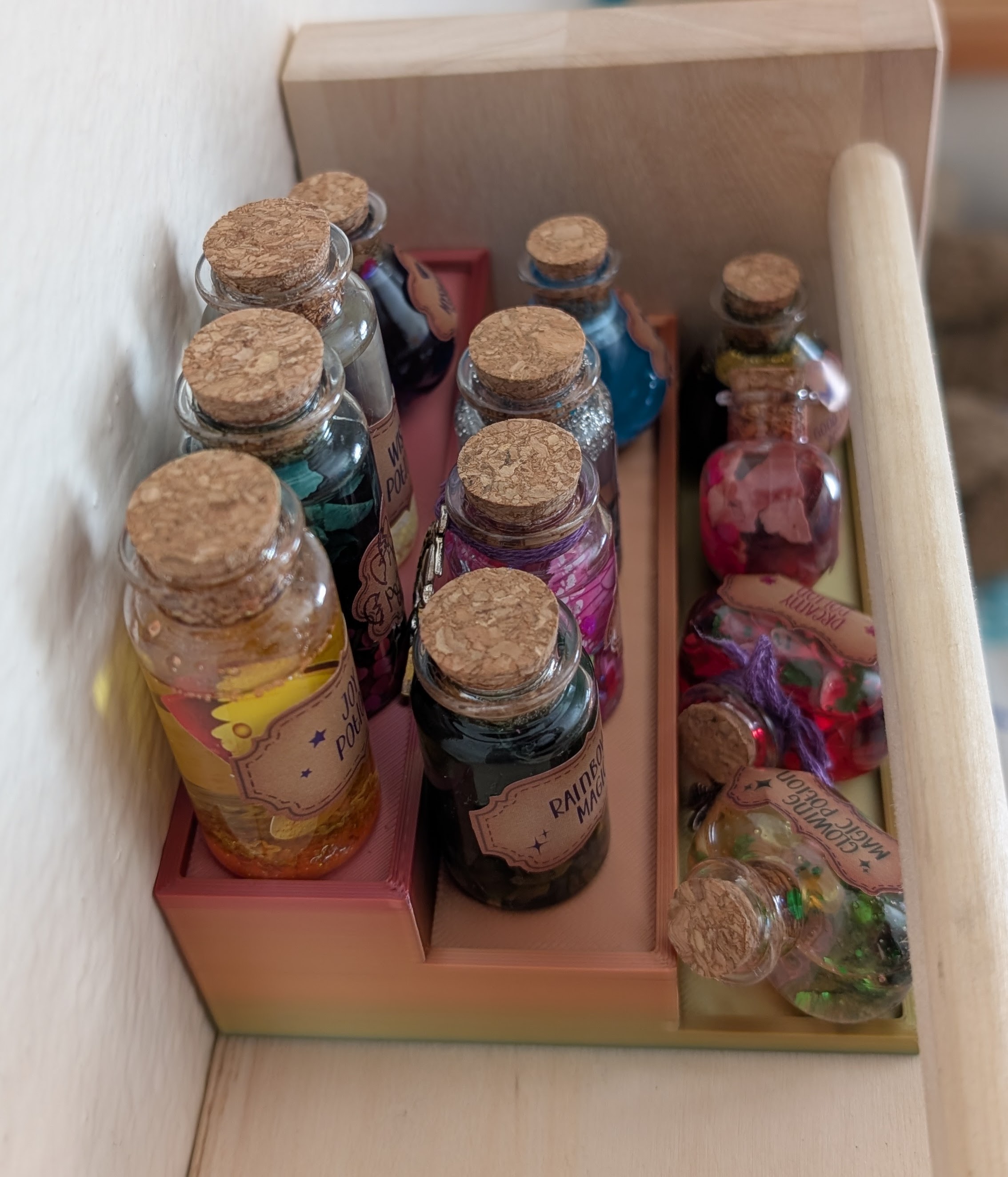 3 Tier Shelf with Lip