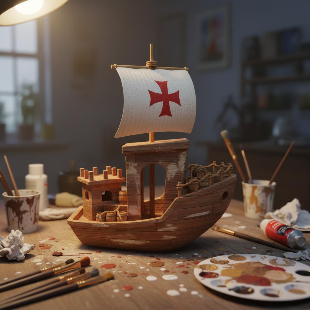 Benchy Santa Maria: Columbus’ Caravel (minus the scurvy)