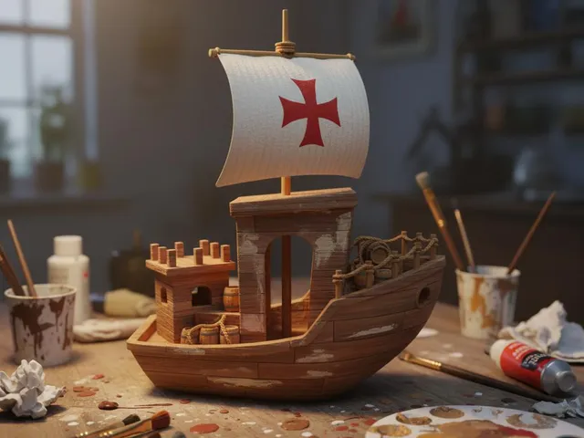 Benchy Santa Maria: Columbus’ Caravel (minus the scurvy)