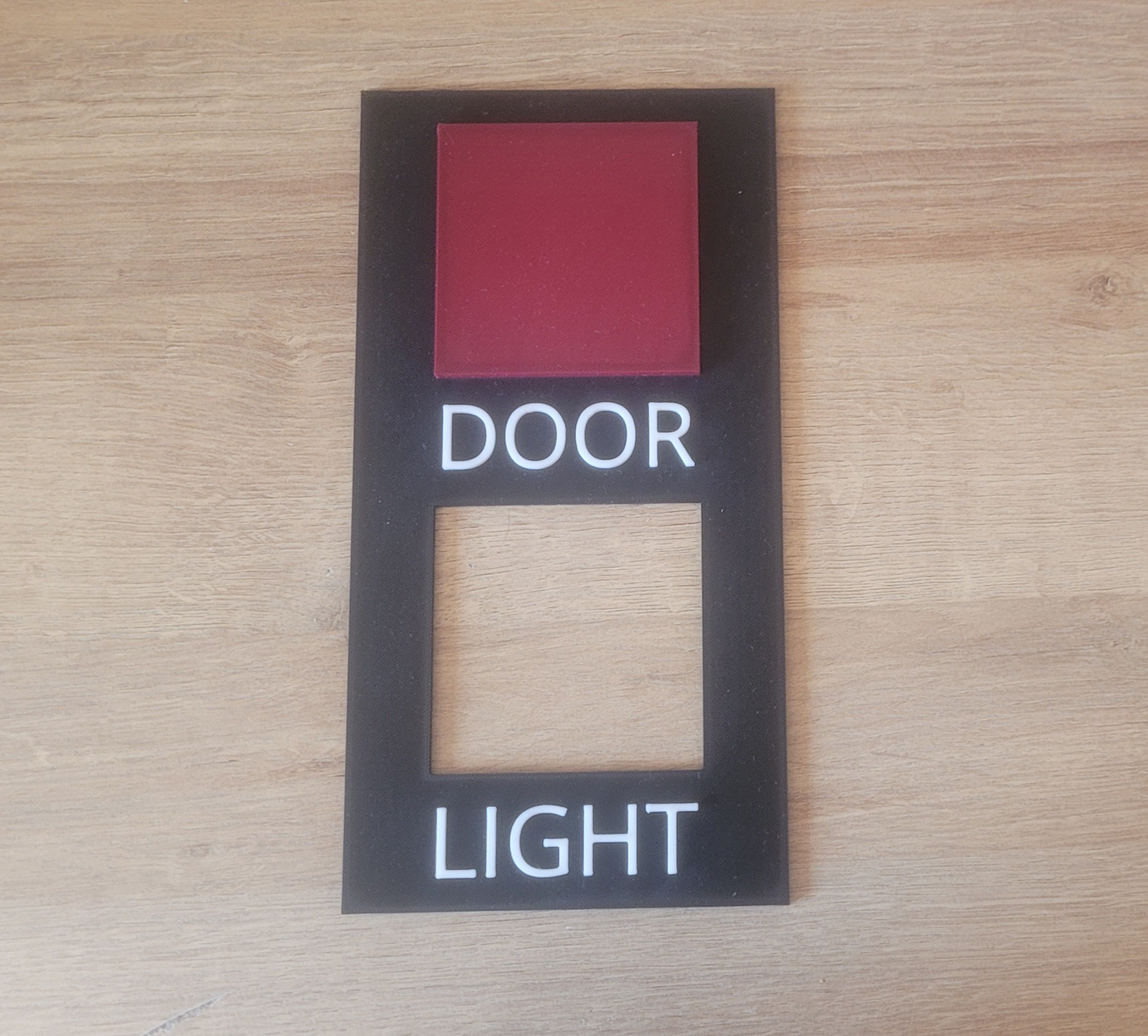 FNaF door and light button (suitable for 256x256x256 print area)