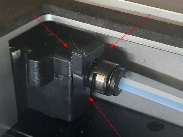 Qidi Plus 4 Filament Tangle Disabler Clip