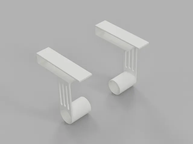 Kitchen paper towel hanger