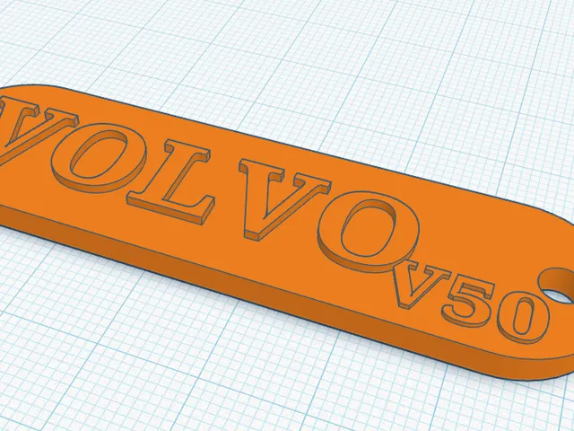 VOLVO V50 Keychain