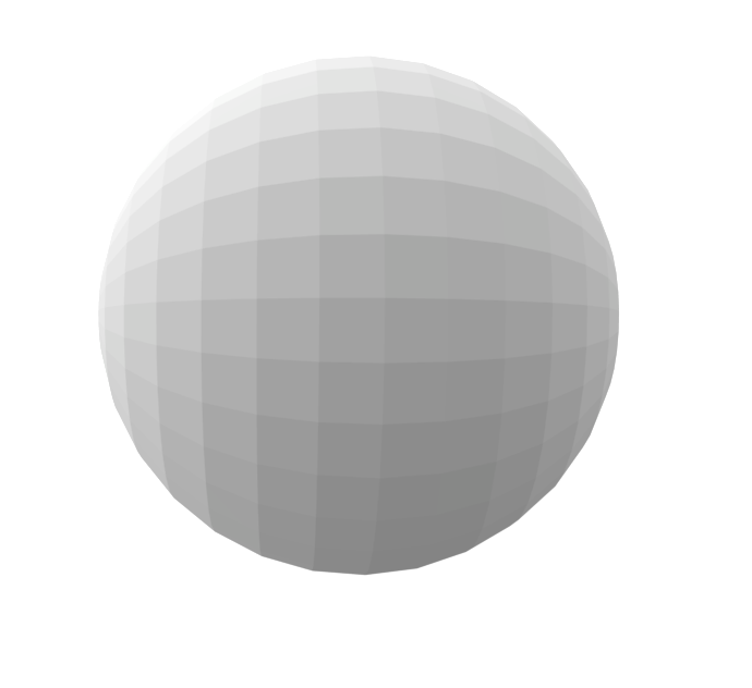 low poly ball v2