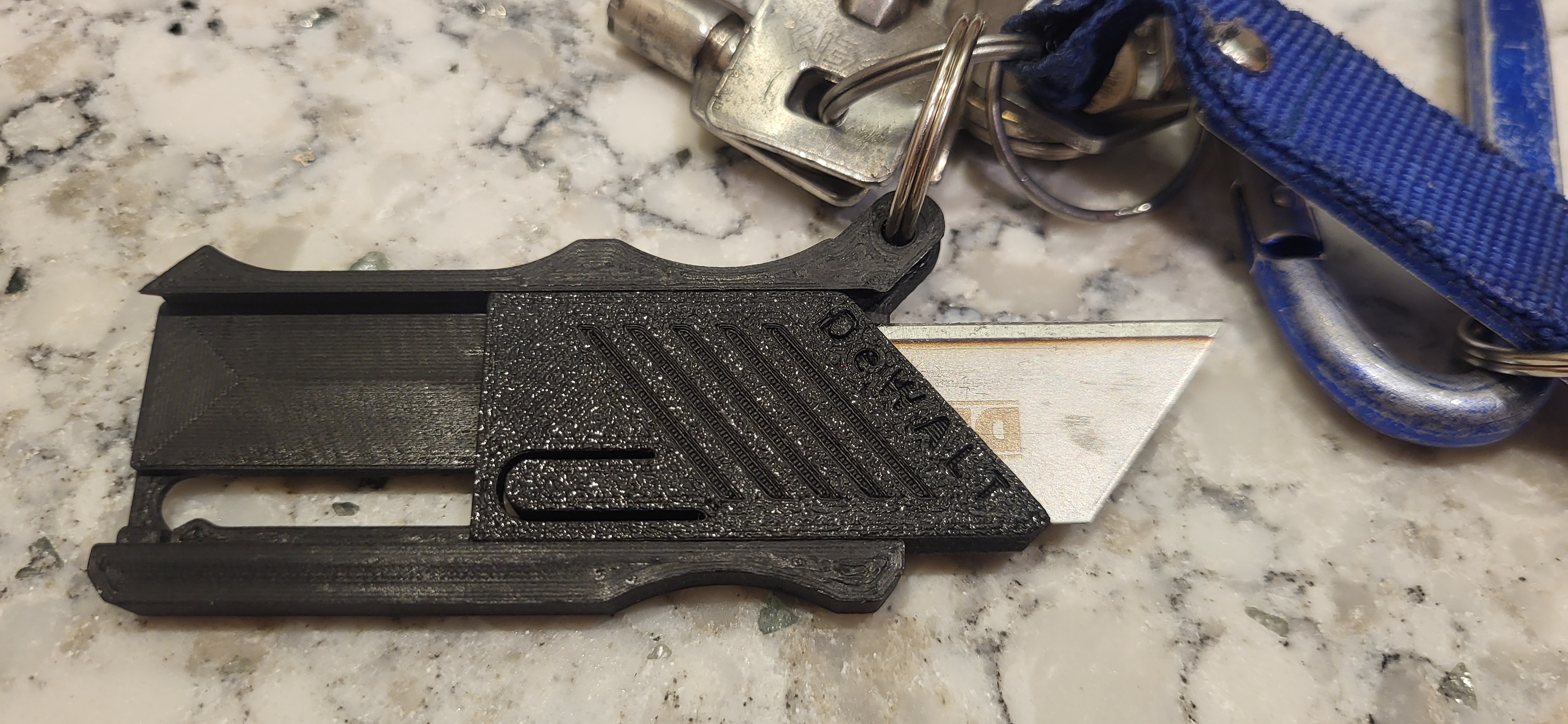 utility knife 3D model thumbnail
