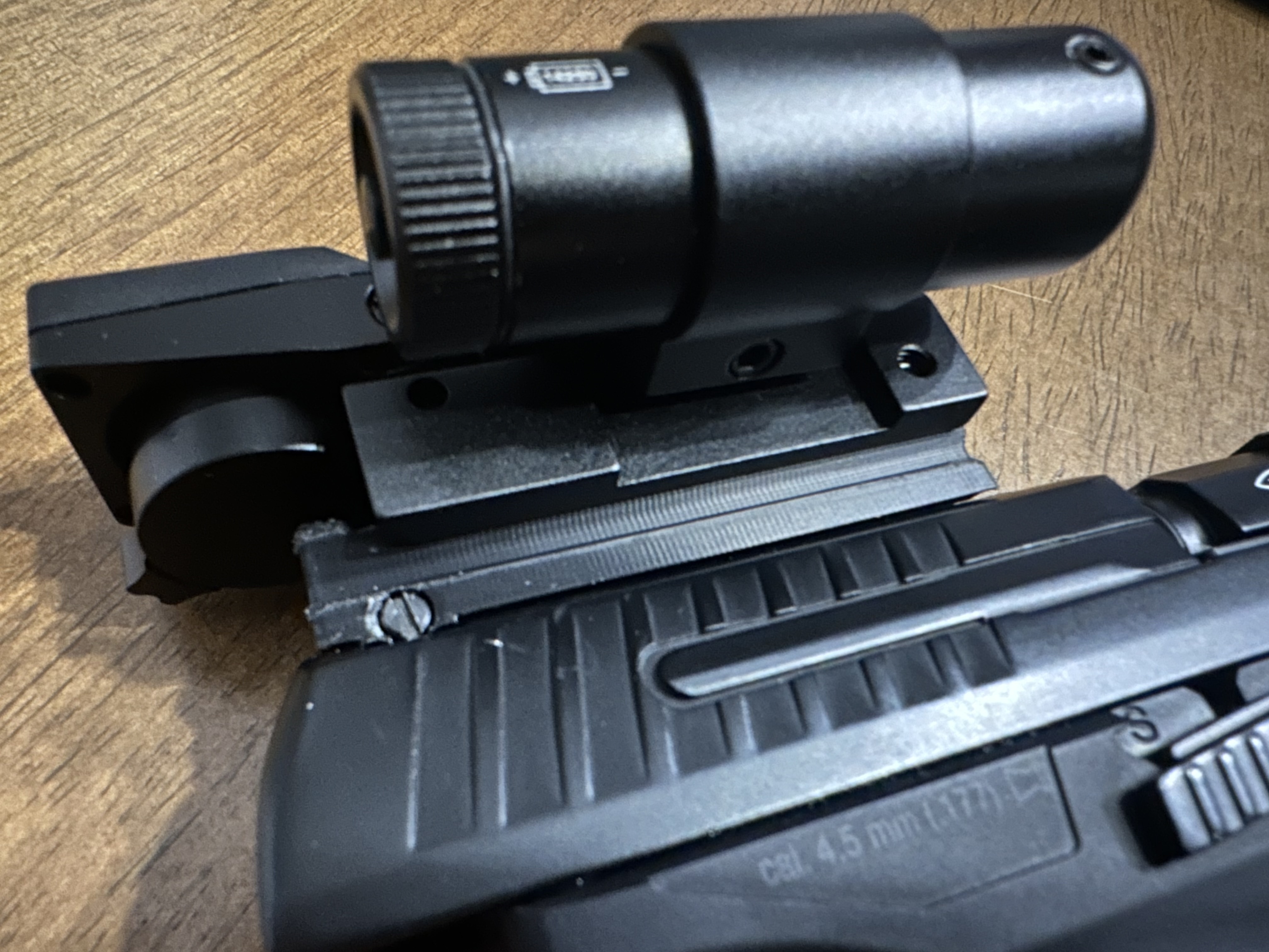 Picatinny Rail for Walther PPQ CO2 Pellet Pistol by cunninghamd ...