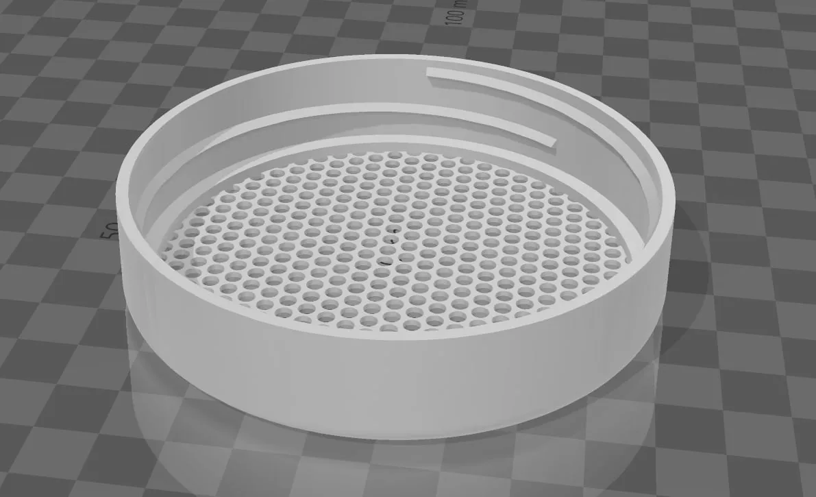 Mason Jar Strainer Lid by ou2mame | Download free STL model ...
