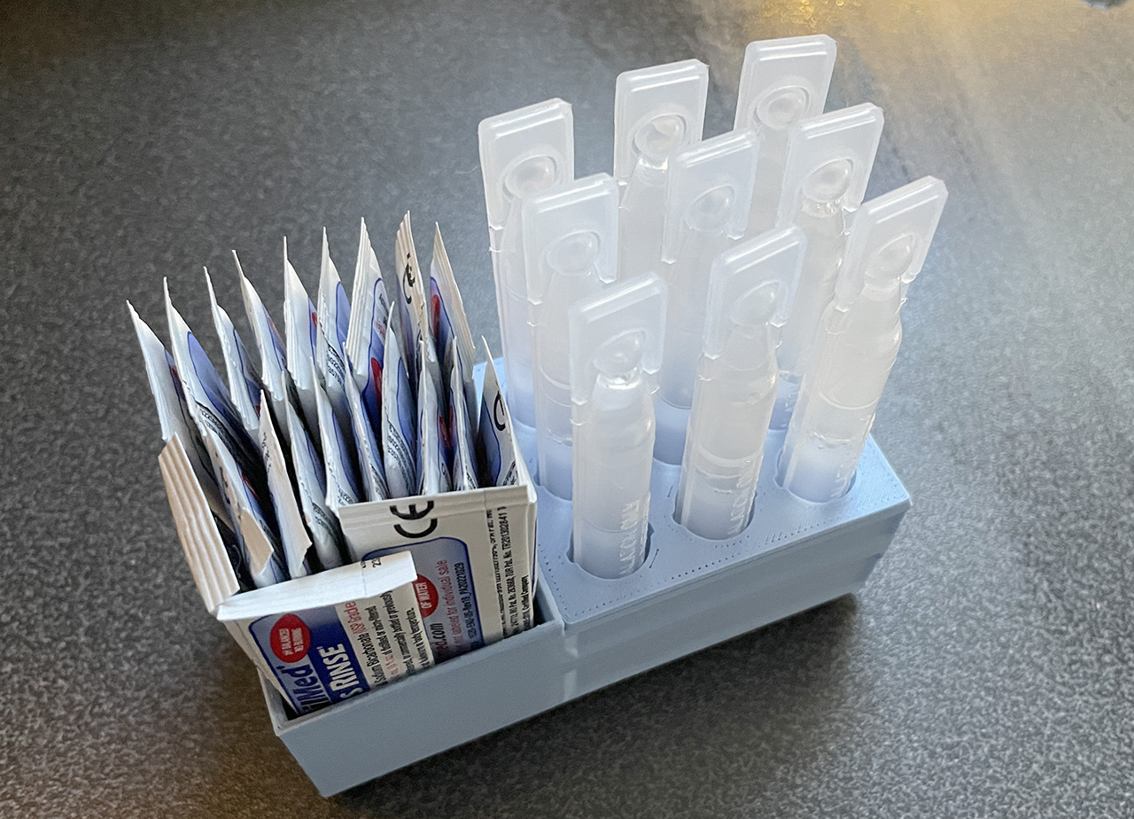 NeilMed nasal rinse packet holder + vial ports by Dennis M | Download ...
