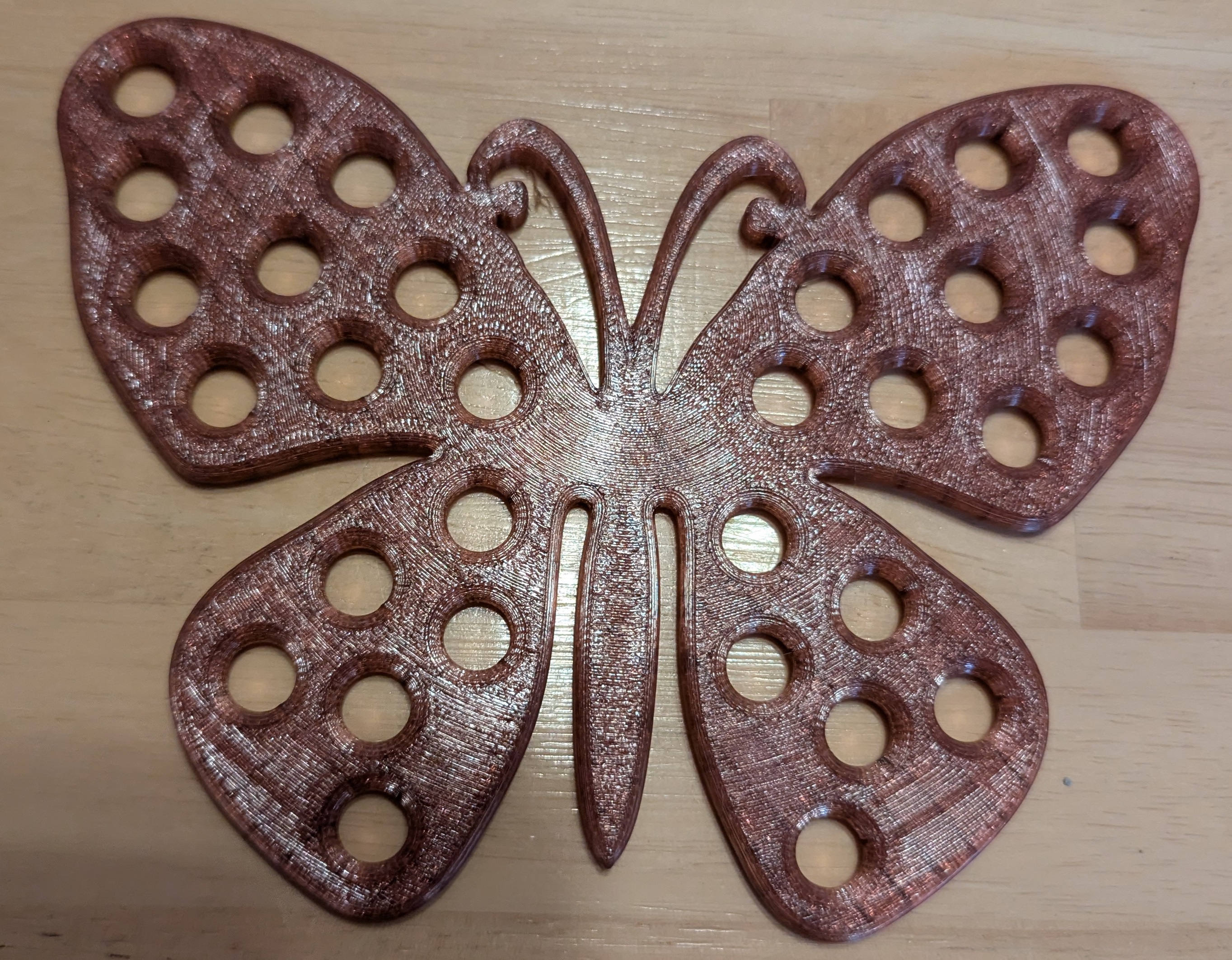 Cross Stitch Organizer - Butterfly