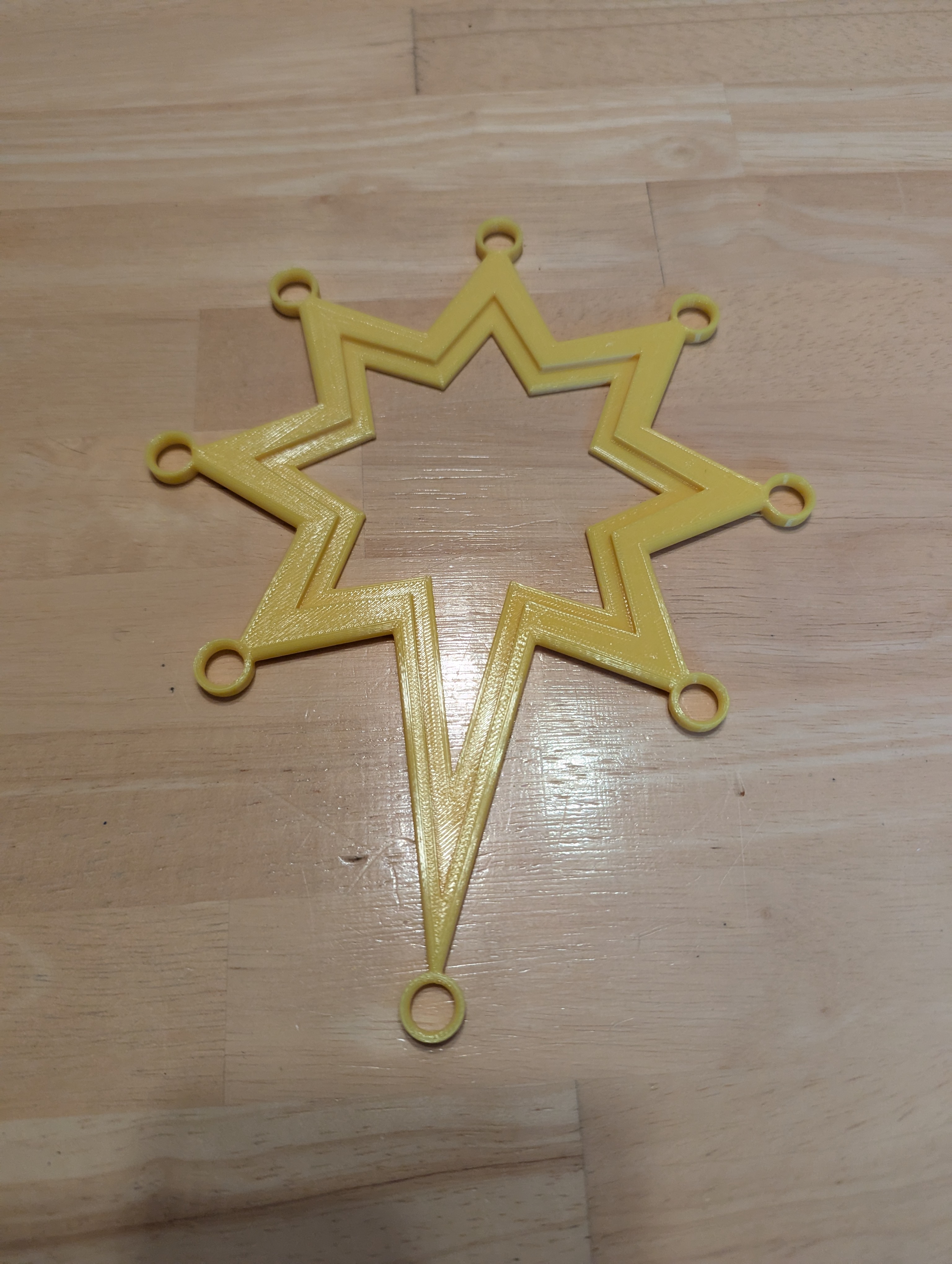 Cross Stitch Organizer - Christmas Star