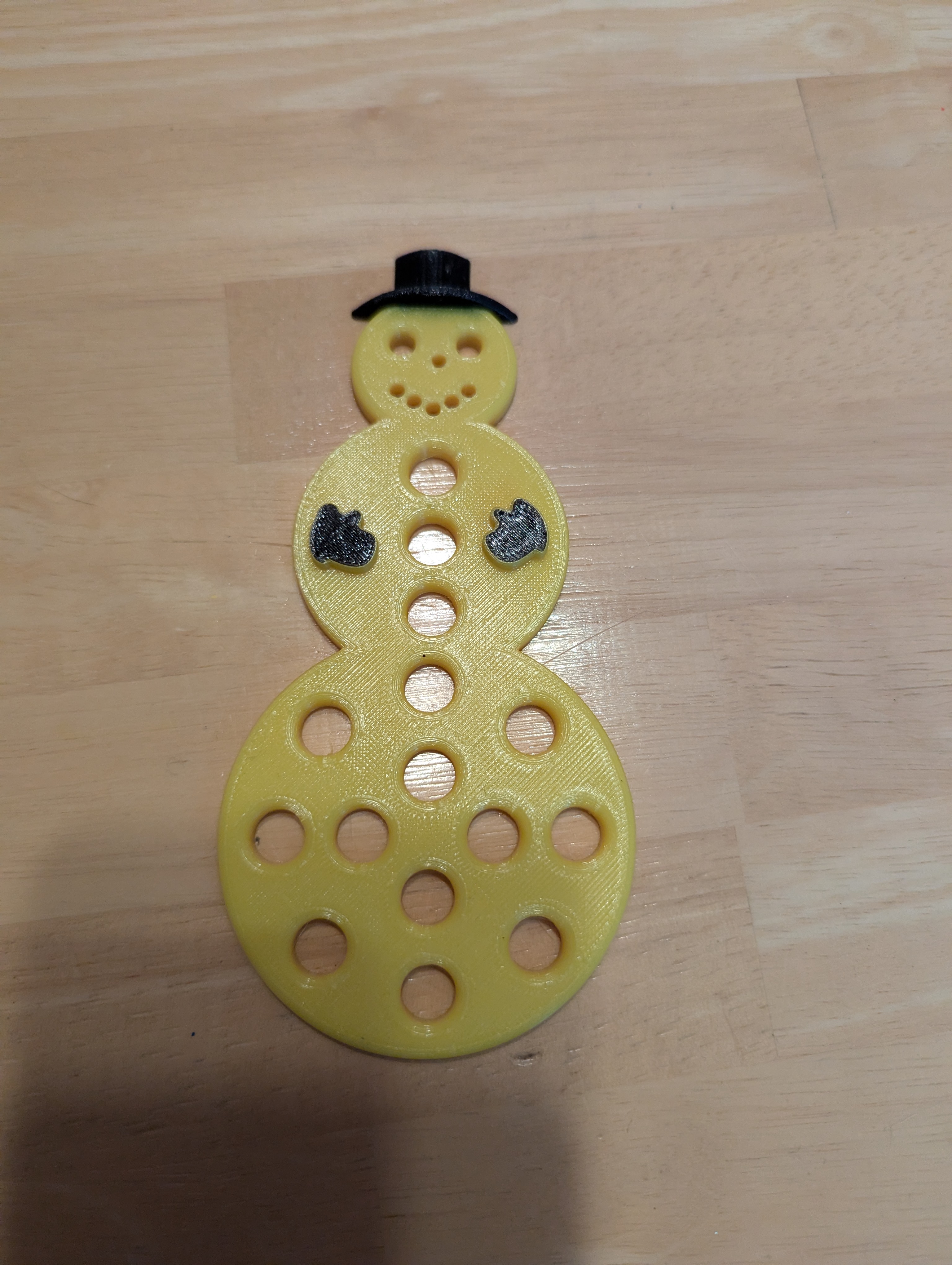 Cross Stitch Floss Organizer - Snowmen