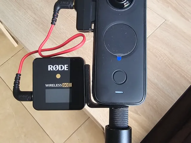 RODE cold shoe for Insta360