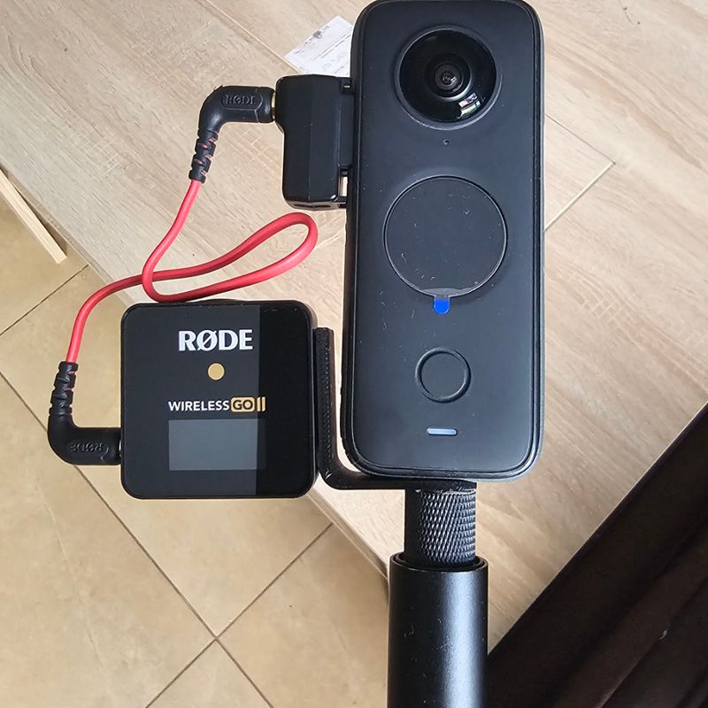 RODE cold shoe for Insta360 by Joker | Download free STL model