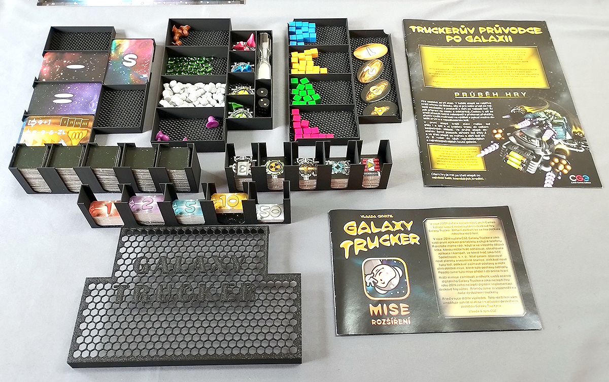 Galaxy Trucker - Insert (Base game + Mission expansion)