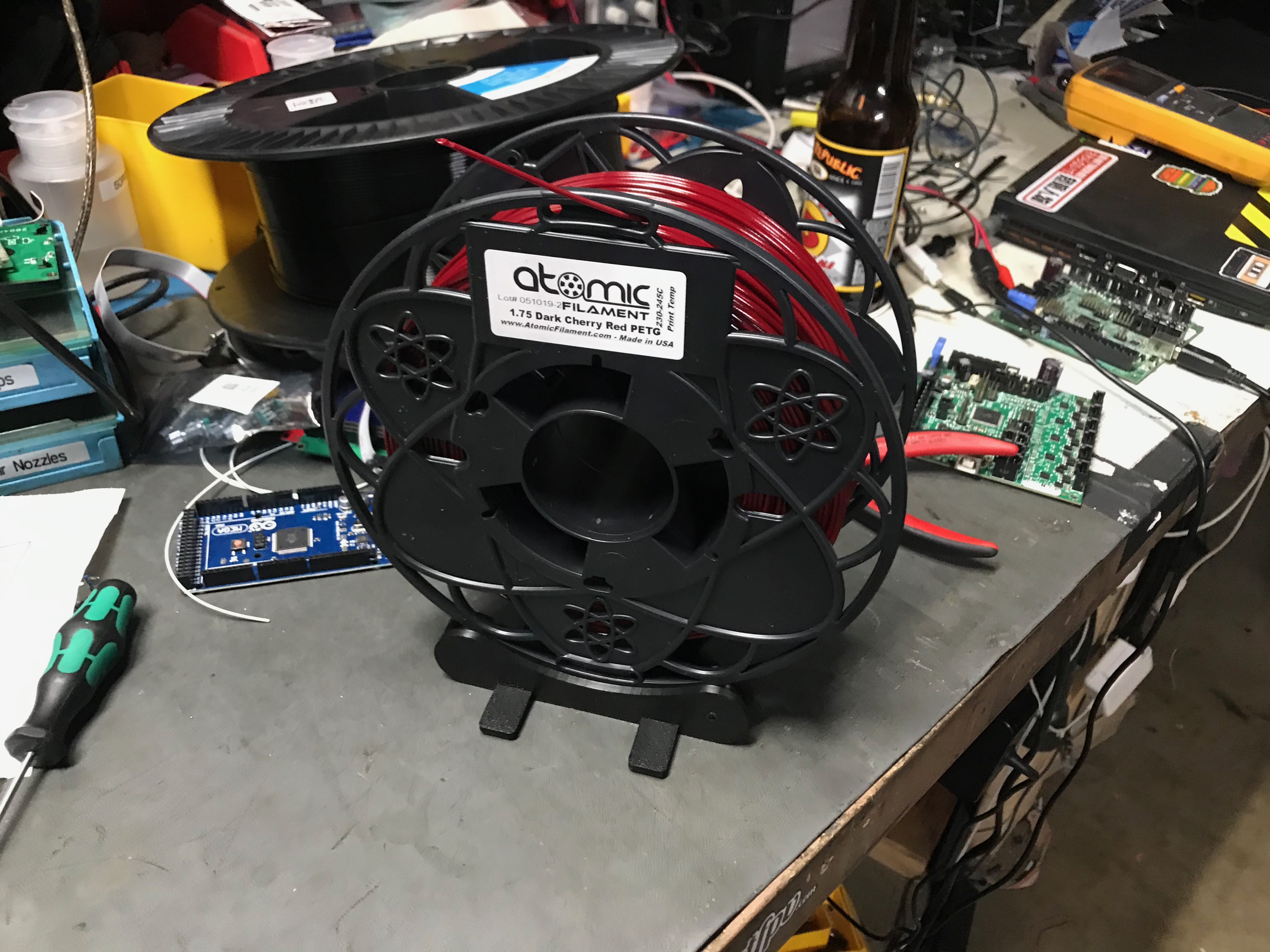 Adjustable Desktop Spoolholder [SCAD] — thumbnail 4